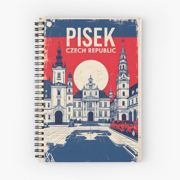 Item preview, Pisek Cezch Republic 1950s Retro Poster Tourism designed and sold by TravelersGems.