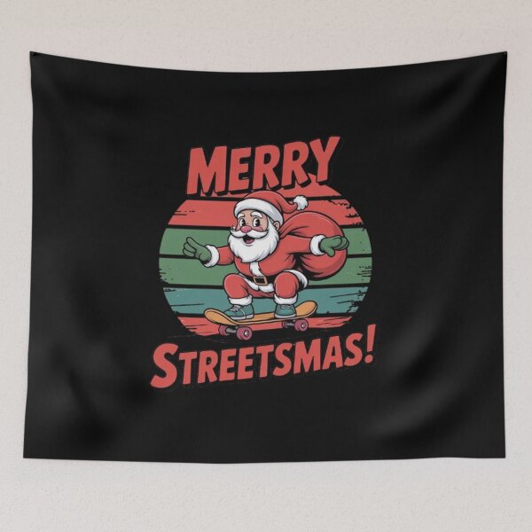 Item preview, Urban Christmas Santa designed and sold by SztylishDesigns.