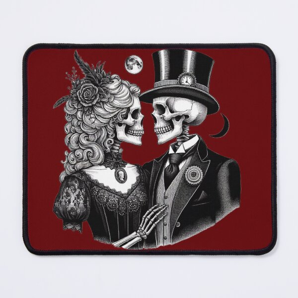 Item preview, Skeleton Lovers – Cute Romantic Couple designed and sold by Roberta Calabrese.
