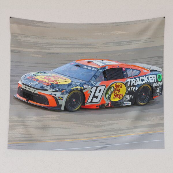 Item preview, Chase Briscoe racing his 2025 Nascar Cupcar at Nashville Superspeedway abstract designed and sold by Rodissimus1984.