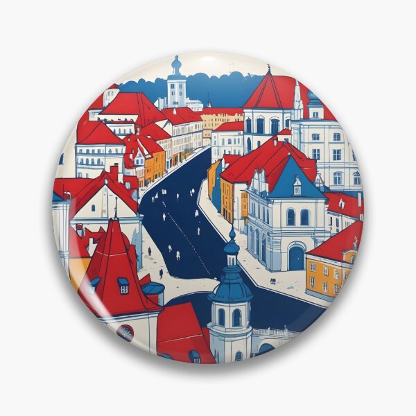 Item preview, Breclav Cezch Republic 1950s Retro Poster Tourism designed and sold by TravelersGems.