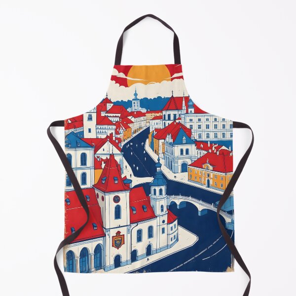 Item preview, Breclav Cezch Republic 1950s Retro Poster Tourism designed and sold by TravelersGems.