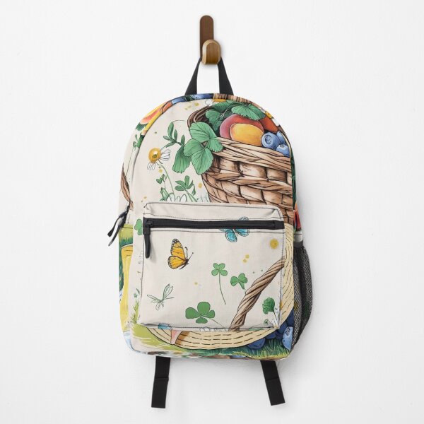 Item preview, Wildflower Orchard Picnic – Sunny Cottagecore Summer Nature Illustration designed and sold by Deezyned.