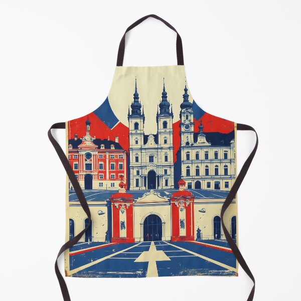 Item preview, Zlin Cezch Republic 1950s Retro Poster Tourism designed and sold by TravelersGems.