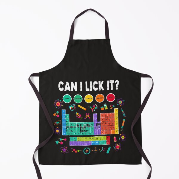 Item preview, Can I Lick It Periodic Table Funny Science Teacher Student designed and sold by Clairenity Studio.