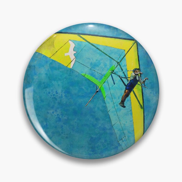 Item preview, Hang Glider - Bliue Green Soaring designed and sold by craigm.