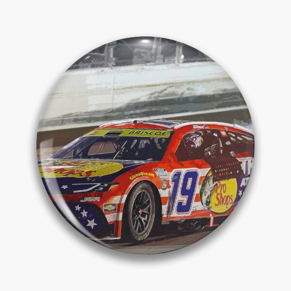 Item preview, Chase Briscoe doing a burnout in his 2025 Nascar Cupcar watercolor designed and sold by Rodissimus1984.