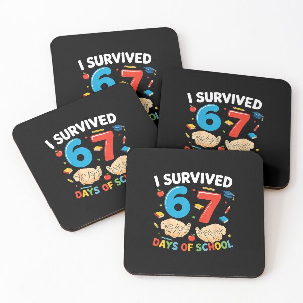 Item preview, I Survived 67 Days Of School Funny Six Seven 6 7 Meme Z Gen  designed and sold by gladysenglish.