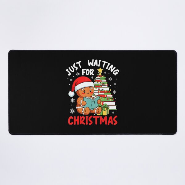 Item preview, Just Waiting For Christmas Gingerbread Book Reading designed and sold by WayTBeenkenArt.