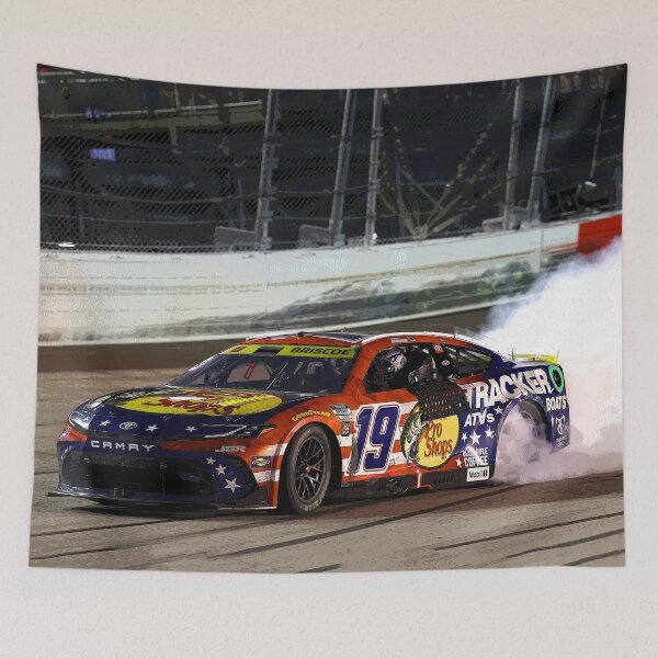 Item preview, Chase Briscoe doing a burnout in his 2025 Nascar Cupcar abstract designed and sold by Rodissimus1984.
