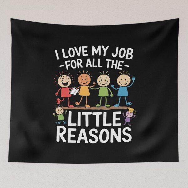 Item preview, I Love My Job For All The Little Reasons Teacher Teaching  designed and sold by RuthGAArt.