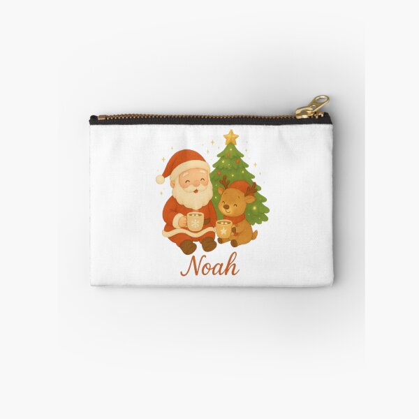 Item preview, Cozy Santa & Reindeer Christmas Illustration – Noah designed and sold by BABUSHOP5.