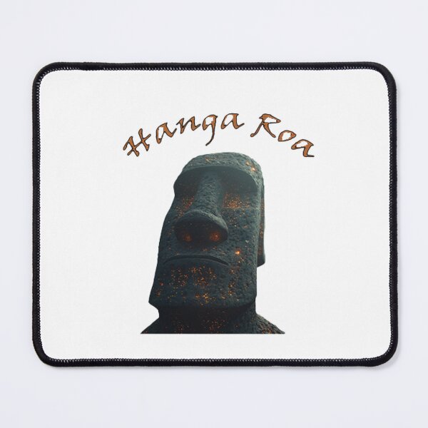 Item preview, Mystic Moai Head Hanga Roa - Easter Island Glowing Statue Art designed and sold by Basch996.