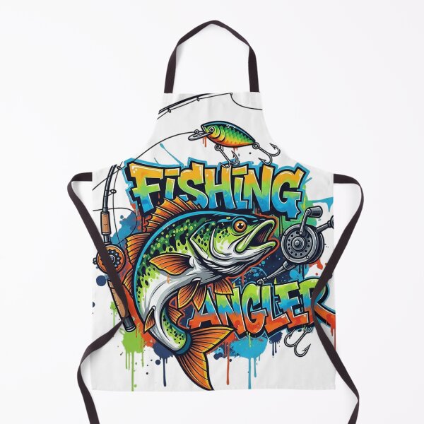 Item preview, Graffiti Style Bass Fishing Angler Art designed and sold by newvisionart191.