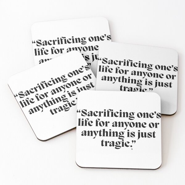 Item preview, Sacrificing one’s life for anyone or anything is just tragic! designed and sold by Finds.