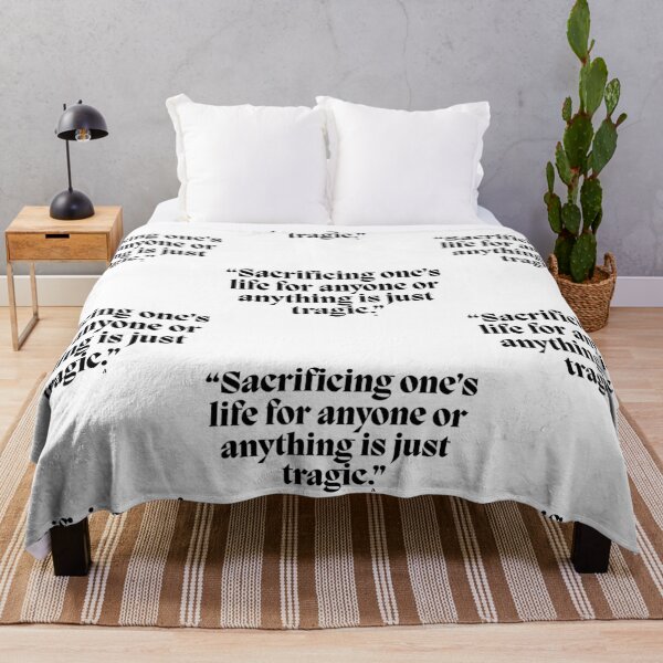 Item preview, Sacrificing one’s life for anyone or anything is just tragic! designed and sold by Finds.