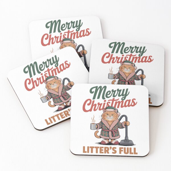 Item preview, litters full Funny Cat Lovers Merry Christmas pajamas designed and sold by Alwaleed112.