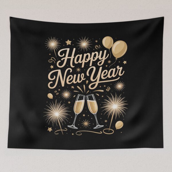 Item preview, Happy New Year 2026 Confetti Fireworks New Year's Eve Party  designed and sold by RoyTill0Art.