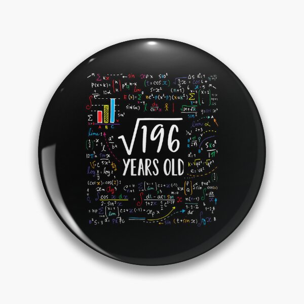 Item preview, Square Root Of 196 14Th Birthday 14 Year Old Gifts Math Bday designed and sold by TysonLangosh.