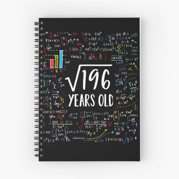 Item preview, Square Root Of 196 14Th Birthday 14 Year Old Gifts Math Bday designed and sold by TysonLangosh.