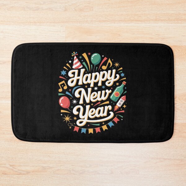 Item preview, Happy New Year Celebration Balloons  designed and sold by RoyTill0Art.