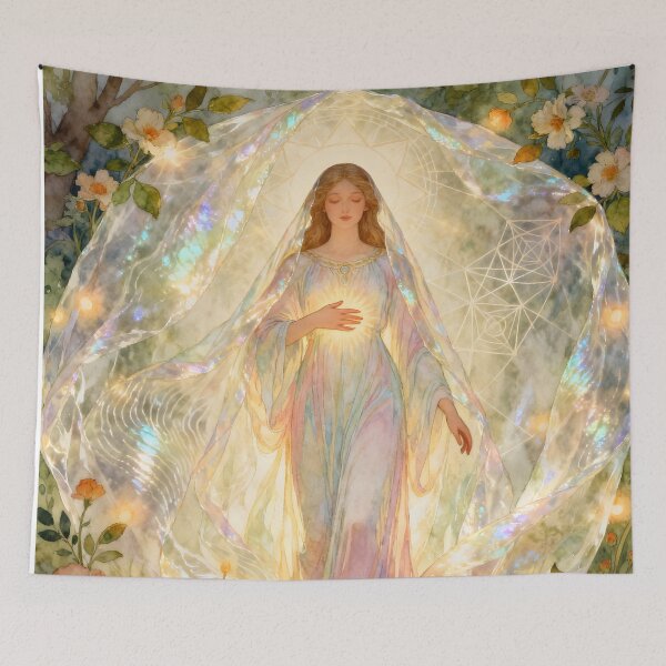 Item preview, Lumenara, Goddess of the Membrane of Light. Sonia Sarkali designed and sold by SoniaSarkali.