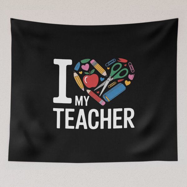 Item preview, I Love My Teacher I Love My Teacher  designed and sold by RuthGAArt.