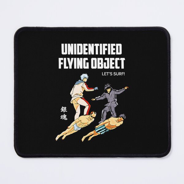 Item preview, Gintama - UFO Lets Surf Gintoki designed and sold by aibiemegarbig.