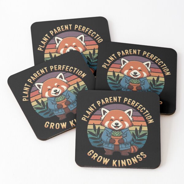 Item preview, Plant Parent Perfection – Cute Red Panda Plant Lover Design designed and sold by Dogandesighn.