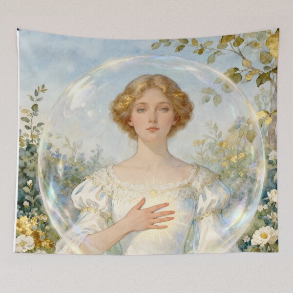 Item preview, Lumenara, Goddess of the Membrane of Light. Sonia Sarkali designed and sold by SoniaSarkali.