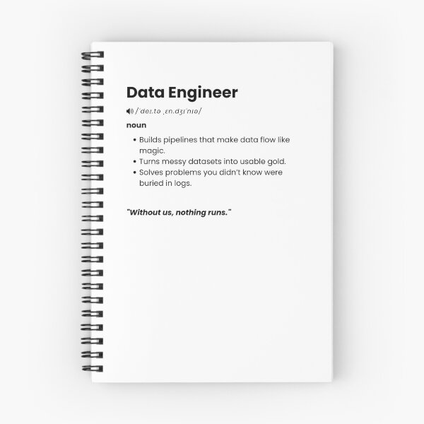 Item preview, Data Engineer Definition | Funny Data Gift for BI, Analytics & Tech Pros designed and sold by Yuli Club.
