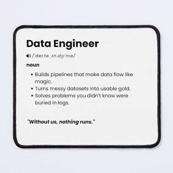 Item preview, Data Engineer Definition | Funny Data Gift for BI, Analytics & Tech Pros designed and sold by Yuli Club.
