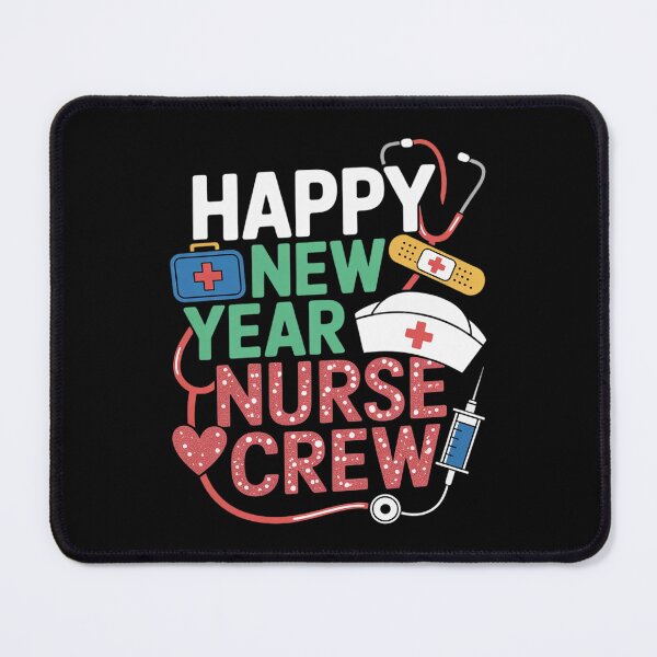 Item preview, Happy New Year ER Nurse Crew Emergency Rom New Years Eve  designed and sold by RoyTill0Art.