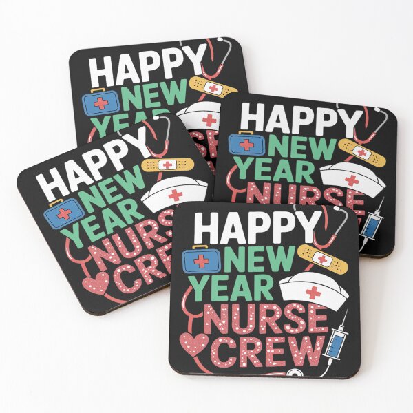 Item preview, Happy New Year ER Nurse Crew Emergency Rom New Years Eve  designed and sold by RoyTill0Art.
