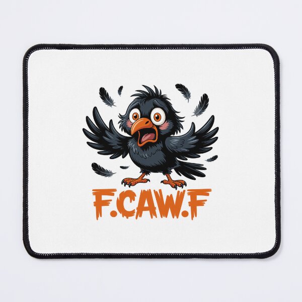 Item preview, Funny Rooster Meme, Funny F-Caw-F Chicken  designed and sold by damiloune.