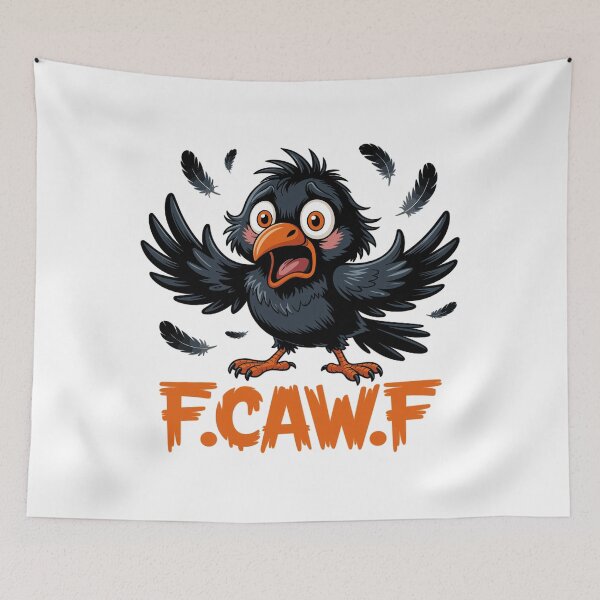 Item preview, Funny Rooster Meme, Funny F-Caw-F Chicken  designed and sold by damiloune.
