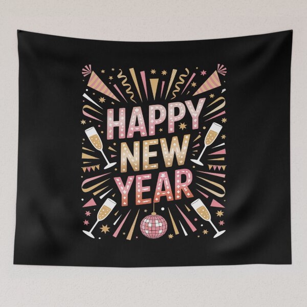 Item preview, Happy New Year NYE Party 2024 Funny New Years Eve Confetti  designed and sold by RsFilsingerArt.