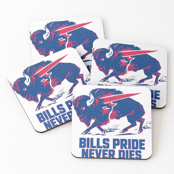 Item preview, Bills Pride Never Dies – Charging Buffalo Artwork designed and sold by Graphic Therapist.