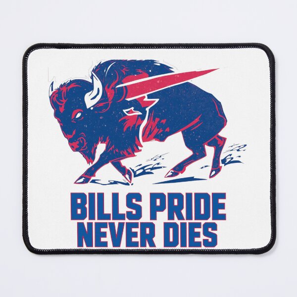 Item preview, Bills Pride Never Dies – Charging Buffalo Artwork designed and sold by Graphic Therapist.