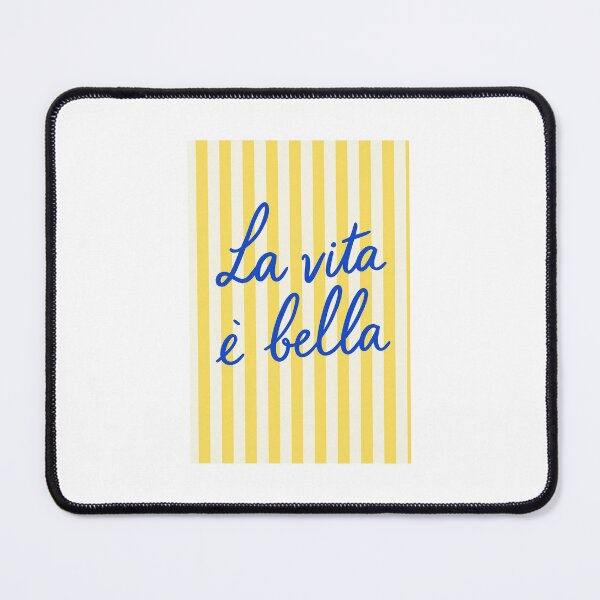 Item preview, Life is beautiful yellow designed and sold by pixeloradesign.