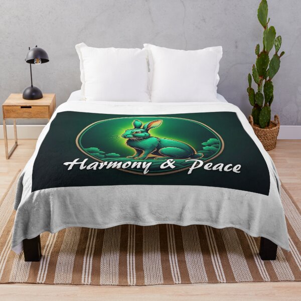 Item preview, Year of the Rabbit – Harmony & Peace | Feng Shui Zodiac Symbol designed and sold by JaaGo PopLab.