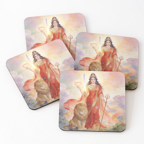 Item preview, Durga, Goddess of Boundaries and Sacred Power designed and sold by SoniaSarkali.