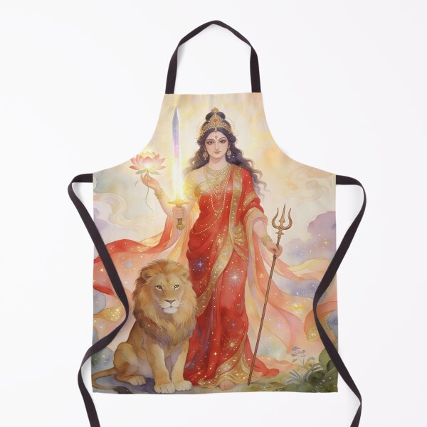 Item preview, Durga, Goddess of Boundaries and Sacred Power designed and sold by SoniaSarkali.