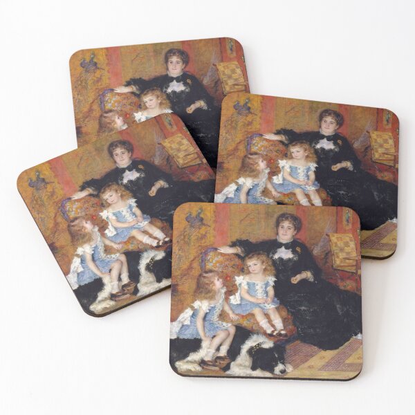 Item preview, Madame Georges Charpentier (Marguérite-Louise Lemonnier, 1848–1904) and Her Children, Georgette-Berthe (1872–1945) and Paul-émile-Charles (1875–1895) (1878) | Renoir designed and sold by Oliveirallan.