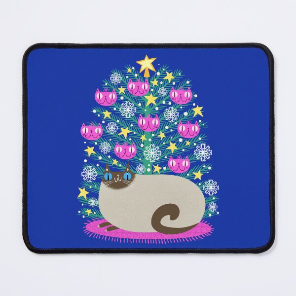 Item preview, Siamese Cat Xmas Tree designed and sold by poket.piktures.
