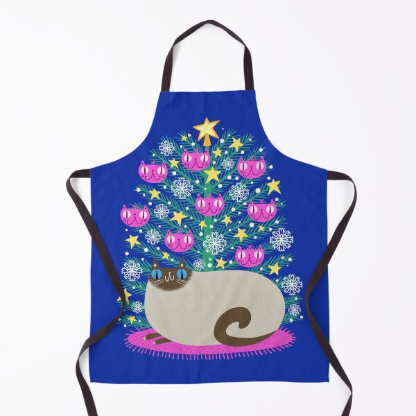 Item preview, Siamese Cat Xmas Tree designed and sold by poket.piktures.