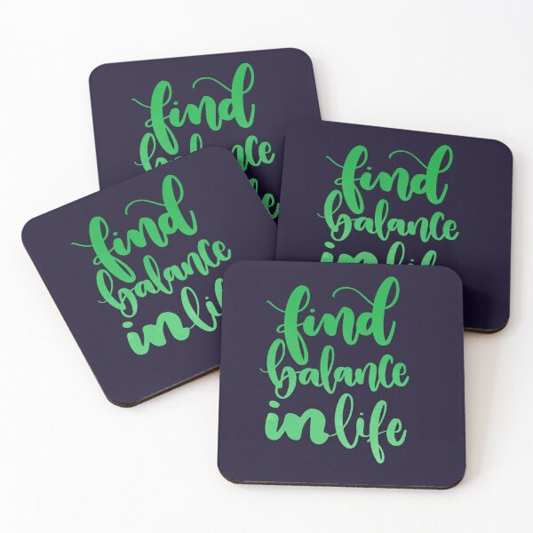 Item preview, Find Balance in Life | Minimalist Serenity & Inner Peace Zen Design designed and sold by Maltachi Designs.