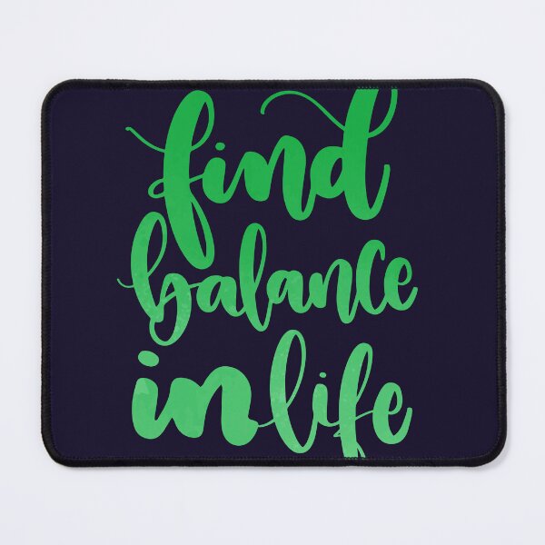 Item preview, Find Balance in Life | Minimalist Serenity & Inner Peace Zen Design designed and sold by Maltachi Designs.