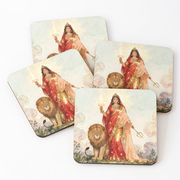 Item preview, Durga, Goddess of Boundaries and Sacred Power designed and sold by SoniaSarkali.