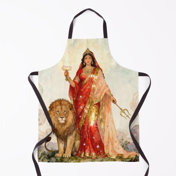 Item preview, Durga, Goddess of Boundaries and Sacred Power designed and sold by SoniaSarkali.